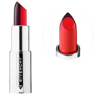 Shop Givenchy Le Rouge Sculpt Two-tone Lipstick 01 Rouge 0.12 oz/ 3.4 G