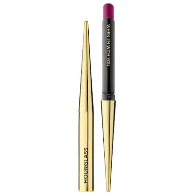Shop Hourglass Confession&trade; Ultra Slim High Intensity Refillable Lipstick When I'm With You 0.03 oz/ .9 G