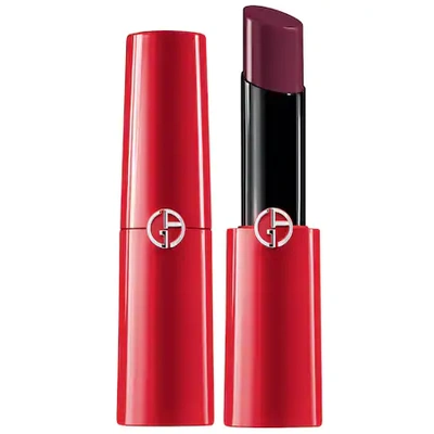 Shop Giorgio Armani Beauty Ecstasy Shine Lipstick 602 Night Viper 0.10 oz/ 3 G
