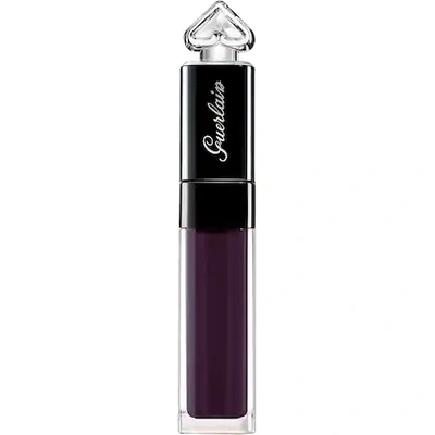 Shop Guerlain La Petite Robe Noire Lip Color'ink L107 Black Perfecto 0.2 oz/ 6 ml