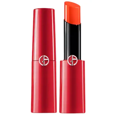 Shop Giorgio Armani Beauty Ecstasy Shine Lipstick 302 Camelia 0.10 oz/ 3 G
