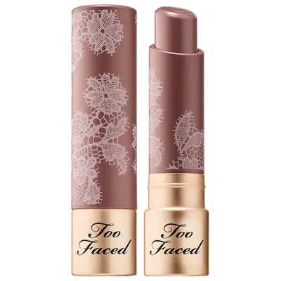 Shop Too Faced Natural Nudes Lipstick Throwin' Suede 0.12 oz/ 3.6 G
