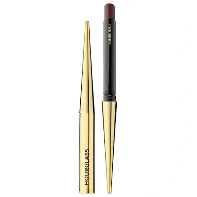 Hourglass Recharge De Rouge À Lèvres Haute Intensité Ultra Fin Confession I've Been 0.03 oz/ .9 G In I've Been