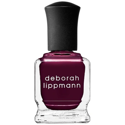 Shop Deborah Lippmann Iconic Treatment-enriched Nail Polish Dark Side Of The Moon 0.50 oz/ 15 ml
