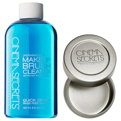Shop Cinema Secrets Makeup Brush Cleaner Pro Starter Kit 8 oz/ 237 ml