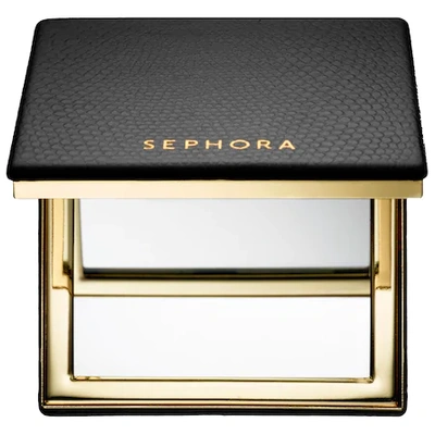 Shop Sephora Collection Seeing Double Compact Mirror Black