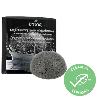 Shop Boscia Konjac Cleansing Sponge With Bamboo Charcoal