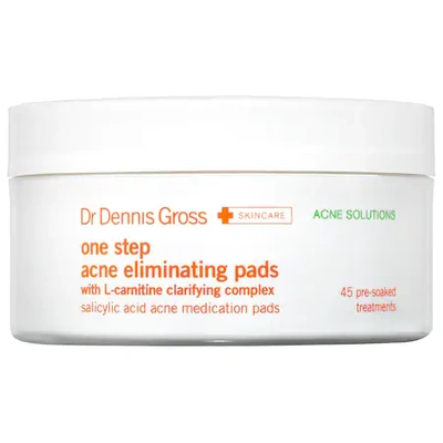 Shop Dr Dennis Gross Skincare Drx Acne Eliminating Pads 45 Treatments