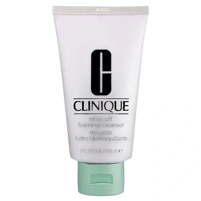 Shop Clinique Rinse-off Foaming Cleanser 5 oz/ 150 ml