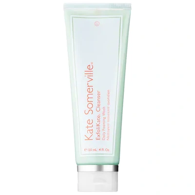 Shop Kate Somerville Exfolikate Cleanser Daily Foaming Wash With Aha & Enzymes 4 oz/ 118 ml