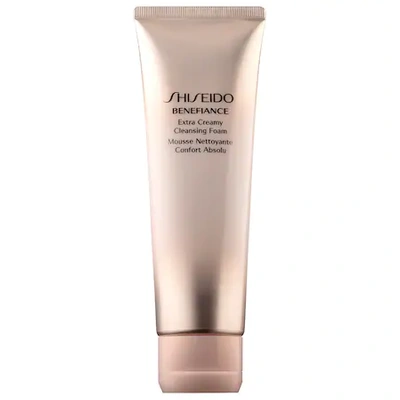 Shop Shiseido Benefiance Extra Creamy Cleansing Foam 4.4 oz/ 125 ml