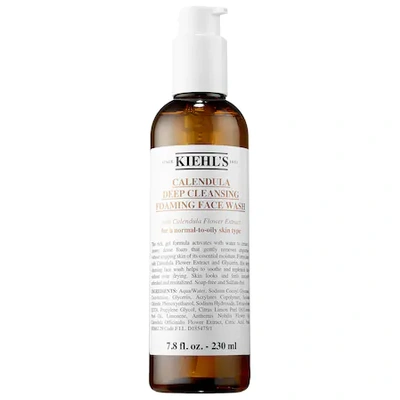 Shop Kiehl's Since 1851 Calendula Deep Clean Foaming Face Wash 7.7 oz/ 230 ml