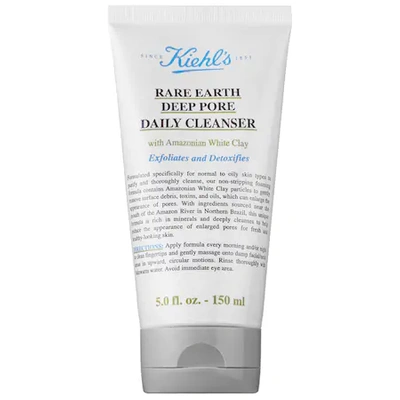 Shop Kiehl's Since 1851 Rare Earth Deep Pore Daily Cleanser 5 oz/ 150 ml