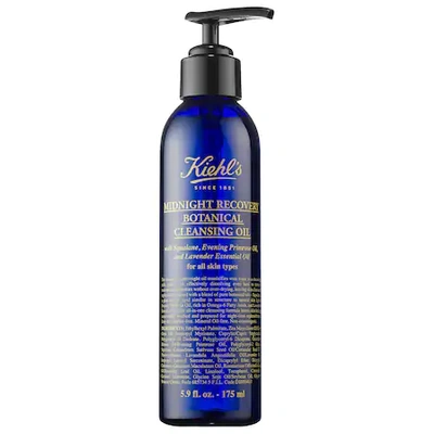 Shop Kiehl's Since 1851 Midnight Recovery Botanical Cleansing Oil 5.9 oz/ 175 ml