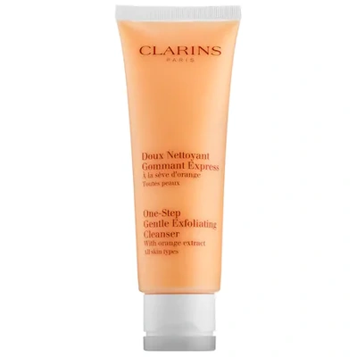 Shop Clarins One-step Gentle Exfoliating Cleanser With Orange Extract 4.3 oz/ 127 ml