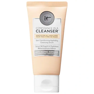 It Cosmetics Travel Size Confidence In A Cleanser Hydrating Face Wash, 1 Fl.oz