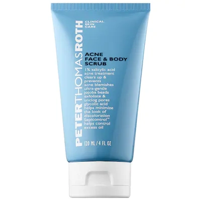 Shop Peter Thomas Roth Acne Face & Body Scrub 4 oz/ 120 ml