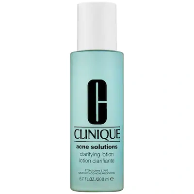 Shop Clinique Acne Solutions Clarifying Lotion 6.7 oz/ 200 ml