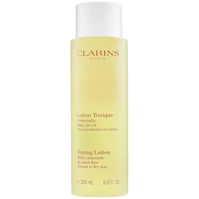 Shop Clarins Toning Lotion With Camomile 6.8 oz/ 200 ml
