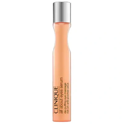 Shop Clinique All About Eyes Serum De-puffing Eye Massage 0.5 oz/ 15 ml