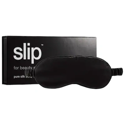 Shop Slip Silk Sleepmask Black