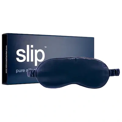 Shop Slip Silk Sleepmask Navy
