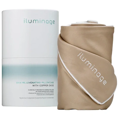 Shop Iluminage Skin Rejuvenating Pillowcase With Copper Oxide Queen
