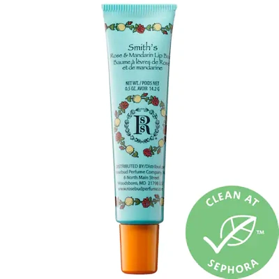 Shop Rosebud Perfume Co. Rose & Mandarin Lip Balm 0.5 oz