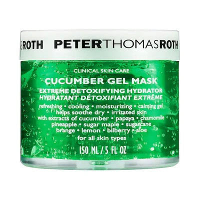 Shop Peter Thomas Roth Cucumber Gel Mask Extreme Detoxifying Hydrator 5 oz