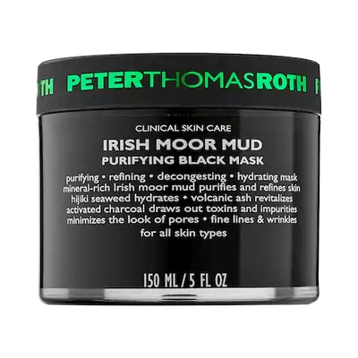 Shop Peter Thomas Roth Irish Moor Mud Purifying Black Mask 5 oz