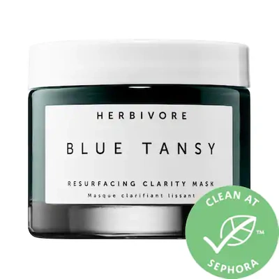 Shop Herbivore Blue Tansy Bha And Enzyme Pore Refining Mask 2 oz/ 60 ml