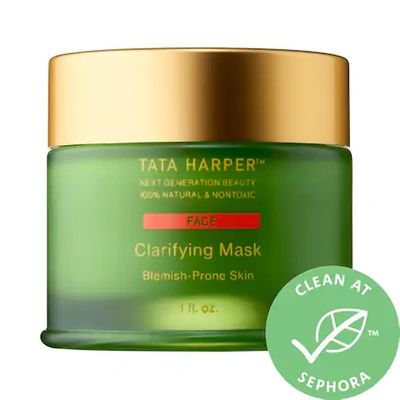 Shop Tata Harper Clarifying Pore Aha + Bha Mask With Salicylic Acid For Redness 1 oz/ 30 ml