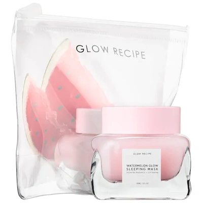 Shop Glow Recipe Mini Watermelon + Aha Glow Sleeping Mask 1 oz/ 30 ml