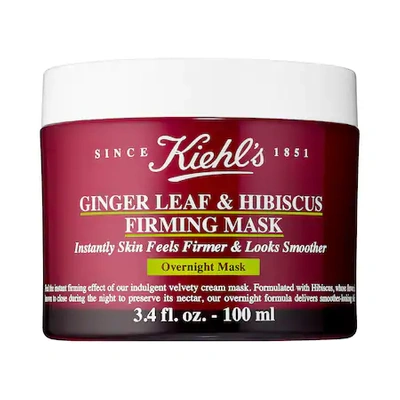 Shop Kiehl's Since 1851 1851 Ginger Leaf & Hibiscus Firming Mask 3.4 oz/ 100 ml