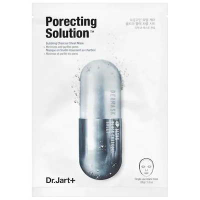 Shop Dr. Jart+ Dermask Ultra Jet Porecting Solution Bubbling Charcoal Sheet Mask Dermask Ultra Jet Porecting Soluti