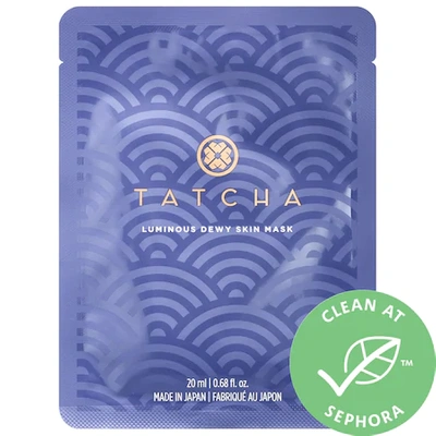 Shop Tatcha Luminous Dewy Skin Sheet Mask 1 X 0.68 oz/ 20 ml