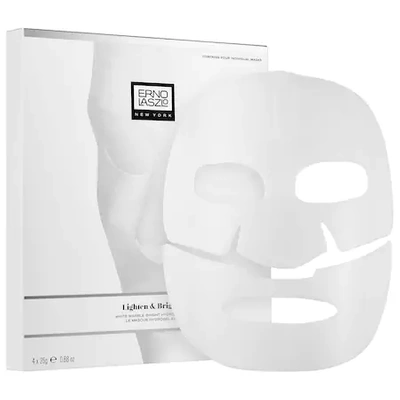 Shop Erno Laszlo White Marble Bright Hydrogel Mask 4 X 0.88 oz/ 25 G