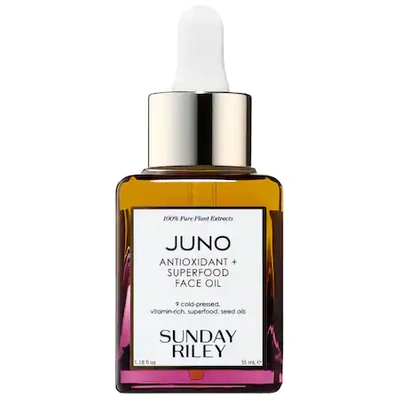 Shop Sunday Riley Juno Antioxidant + Superfood Face Oil 1.18 oz/ 35 ml