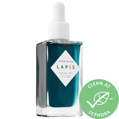 Shop Herbivore Lapis Blue Tansy Face Oil - For Oily & Acne-prone Skin 1.7 oz/ 50 ml