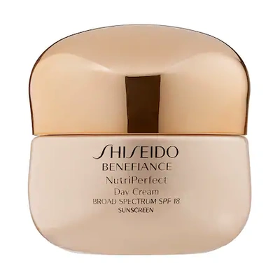 Shop Shiseido Benefiance Nutriperfect Day Cream Broad Spectrum Spf 18 1.7 oz/ 50 ml