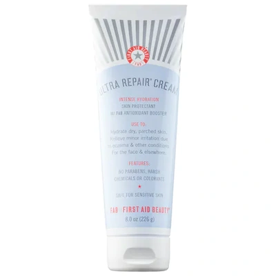 First Aid Beauty Ultra Repair Cream Intense Hydration - Face And Body Moisturizer For Skin Repair 8 oz/ 226 G