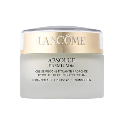 Shop Lancôme Absolue Premium X Absolute Replenishing Cream Spf 15 Sunscreen 1.7 oz