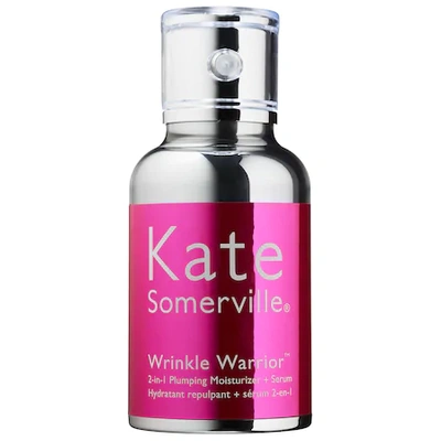 Shop Kate Somerville Wrinkle Warrior 2-in-1 Plumping Moisturizer + Hyaluronic Serum 1.7 oz/ 50 ml