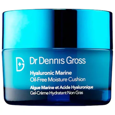 Shop Dr Dennis Gross Skincare Hyaluronic Marine Oil-free Moisture Cushion 1.7 oz/ 50 ml