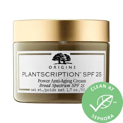 Shop Origins Plantscription Spf 25 Power Anti-aging Cream 1.7 oz/ 50 ml