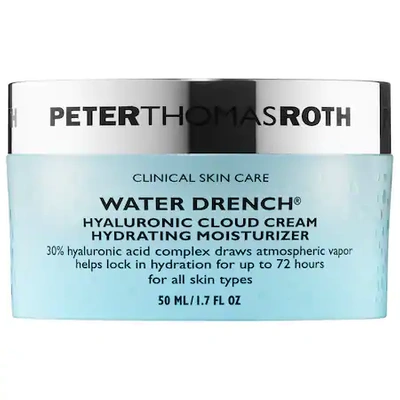 Peter Thomas Roth Water Drench Hyaluronic Cloud Cream Hydrating Refillable Moisturizer, 1.7 Oz.