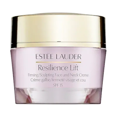 Shop Estée Lauder Resilience Lift Firming/sculpting Face And Neck Creme Broad Spectrum Spf 15, Dry Skin 1.7 oz/ 50 ml