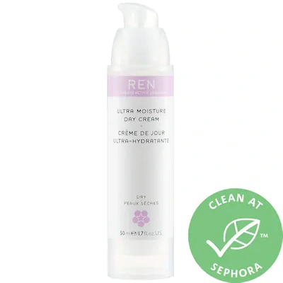 Shop Ren Clean Skincare Ultra Moisture Day Cream 1.7 oz/ 50 ml