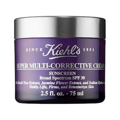 Shop Kiehl's Since 1851 1851 Super Multi-corrective Cream Sunscreen Broad Spectrum Spf 30 2.5 oz/ 75 ml