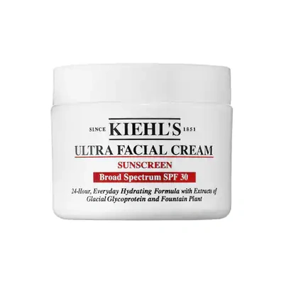 Shop Kiehl's Since 1851 Ultra Facial Cream Sunscreen Spf 30 1.7 oz/ 50 ml